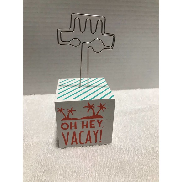 Chalk Couture  Block Photo Holders Car,‎ Star, House and Lightbulb- NEW - Picture 12 of 17